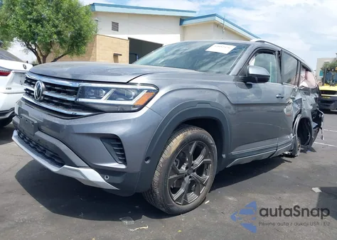 2022 Volkswagen Atlas 3.6L V6 Sel from USA, damaged, VIN 1V2BR2CA6NC523736